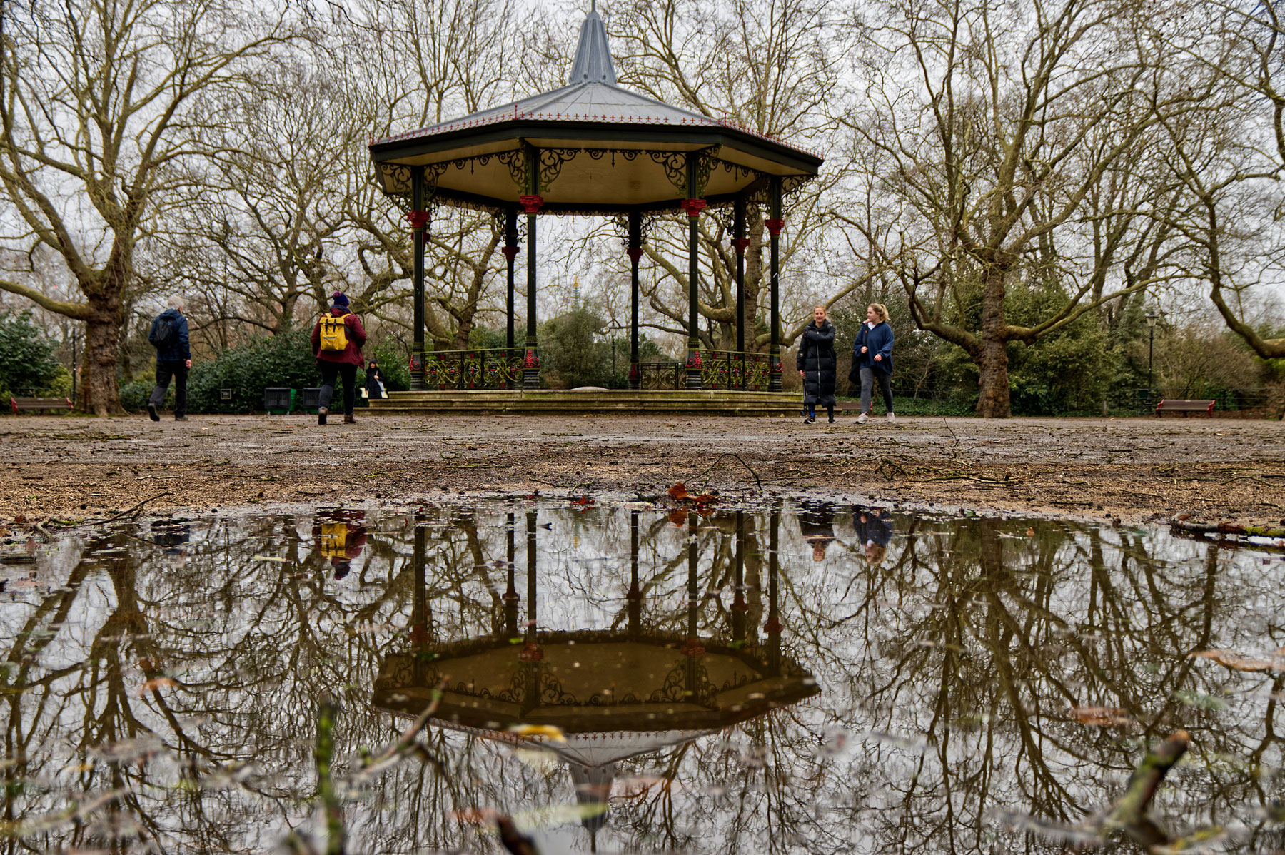 Bandstand. Battersea Park, London